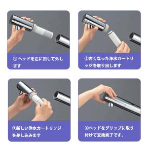 TH658-1S 交換用浄水器カートリッジ 蛇...の詳細画像5