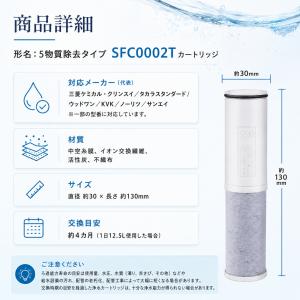【互換品】 SFC0002T BSC05003...の詳細画像1