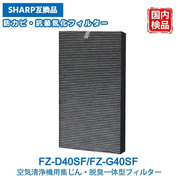 FZ-D40SF FZ-G40SF 交換用フィルター 集じん脱臭一体型フィルター KI-ND50 K...
