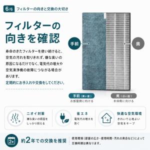【互換品】 FZ-W65HF 集塵フィルター ...の詳細画像5