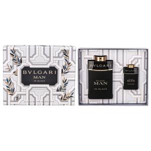 並行輸入品 送料無料 ブルガリ マン イン ブラック コフレセット 24AW EDP100ml＋トラベルスプレーEDP15ml 【2317】 BVLGARI 【あすつく】 爆買