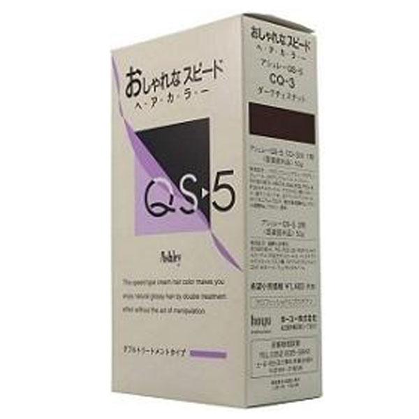 ホーユー アシュレーQS 5 E ダークチェスナット CQ3 50gx3 (医薬部外品) HOYU