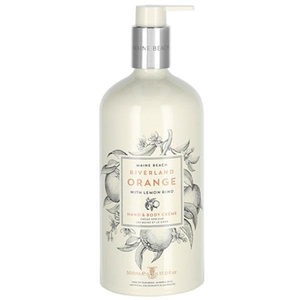 並行輸入品 マインビーチ ハンド &amp; ボディクリーム リバーランドオレンジ 500ml MAINE ...