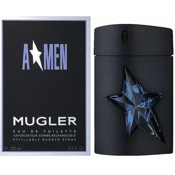 並行輸入品 送料無料 テュエリーミュグレー エンジェル メン ラバー フラスク EDT オードトワレ...