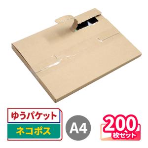 アースダンボール ダンボール A4 クリックポスト ネコポス 厚さ2cm A4