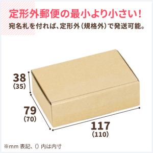ダンボール 段ボール箱 定形外郵便 規格外 小...の詳細画像1