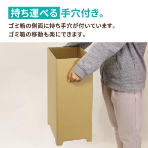ダンボール 段ボール箱 ゴミ箱 45リットル ...の詳細画像3
