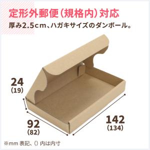定形外郵便 箱 ダンボール ダンボール箱 小型...の詳細画像1