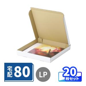 アースダンボール LPレコード ダンボール 80サイズ A4 薄型 宅配 発送