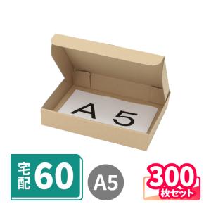 アースダンボール ダンボール 段ボール箱 60サイズ A5 薄型 宅配 発送