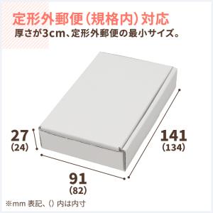 定形外郵便 箱 ダンボール ダンボール箱 小型...の詳細画像1
