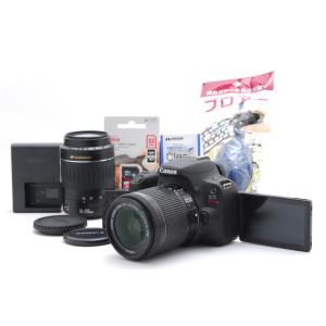 【良品】Canon ,キヤノン EOS Kiss x9 ダブルズームレンズセット SD(32GB)カード、おまけ付 1ヶ月保証｜bestchoices