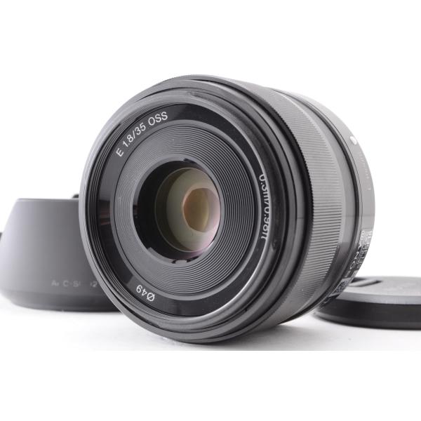 【美品】Sony ソニー E 35mm F1.8 OSS 単焦点レンズ ソニーミラーレスマウント