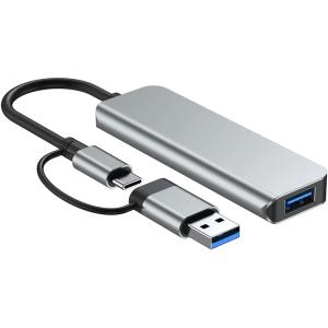 USBハブ Type-Cハブ 両用 5in1 ...の詳細画像2