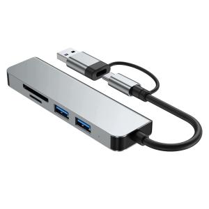 USBハブ Type-Cハブ 両用 5in1 ...の詳細画像5