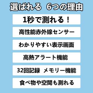 非接触型温度計 温度計 電子赤外線 日本仕様 ...の詳細画像1