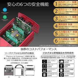 カーインバーター インバーター 300W シガ...の詳細画像4