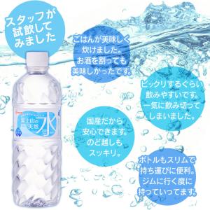 水 天然水 500ml 48本 国産 ミネラル...の詳細画像5