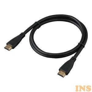HDMIケーブル 1.0m ブラック IHDMI-S10B アイリスオーヤマ｜bestexcel