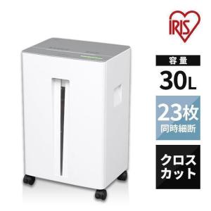 シュレッダー 業務用 大型 A4 家庭用 電動 静音 アイリスオーヤマ クロスカット 安い OF23｜bestexcel