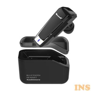 防水 Bluetooth イヤホンマイク 充電ケース付 BL-86 カシムラ (D)(B)｜bestexcel