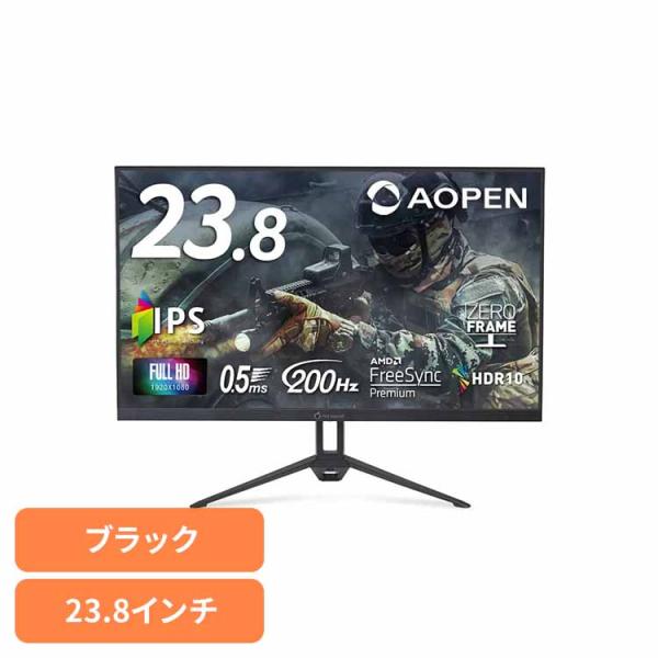 ゲーミングモニター 23.8インチ IPS フルHD 非光沢 ブラック 24KG3YX1bmipx ...