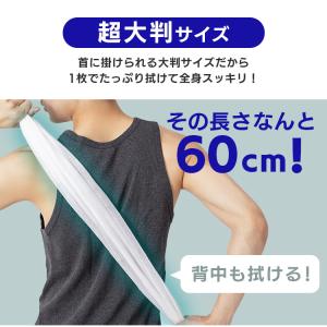 汗拭きシート 無香料 7枚入 大判 使い捨て ...の詳細画像2