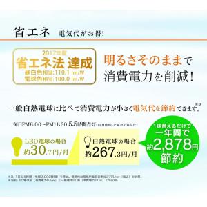 LED 電球 E17 10個セット 広配光 6...の詳細画像5