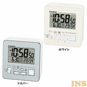 時計 カシオ CASIO 目覚まし時計 電波 デジタル 温度 湿度 カレンダー DQD-805J-8JF (D)(B)