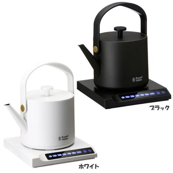 ラッセルホブス 温度調節 0.6L TKettle Black Tケトル 正規販売店 7106JP-...