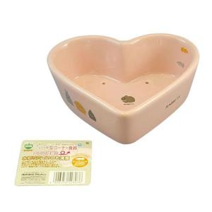 うさぎのハート型コーナー食器 ES-14 MARUKAN(マルカン)｜bestfactoryshopping2