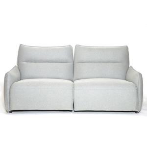 【代引き不可】電動リクライニングソファ 2.5P ファブリック グレー CUL_210_METRO87 E-comfort(イーコンフォート)｜bestfactoryshopping2