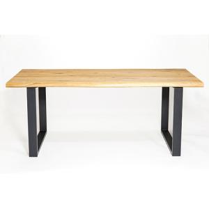 【代引き不可】ロッテルダム テーブル 180cm オーク材 HW_TABLE180ML E-comfort(イーコンフォート)｜bestfactoryshopping2