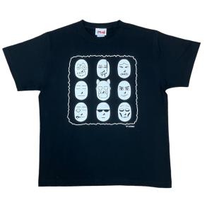 ポピーザぱフォーマー ケダモノお面Tシャツ（黒・サイズM） Bestfield
