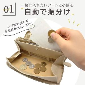長財布 レディース 本革 財布 大容量 ラウン...の詳細画像3