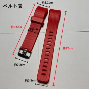 スマートウォッチ 交換用バンド C6T専用 ベ...の詳細画像3