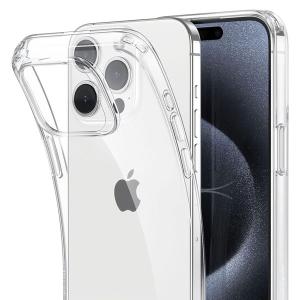 iPhone 15 Pro Max スマホケース ソフト クリアケース ハイブリッドケース ソフトケース アイフォン15 プロマックス 耐衝撃 スマホカバー 透明｜bestline