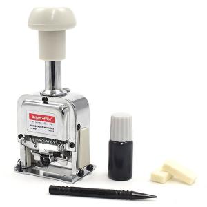 マックス ナンバリング NR-1007 10桁 7様式 A字体 : 文具・事務用品の