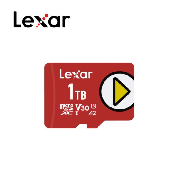 Lexar PLAY 1TB microSDXC UHS-Iカード 最大150MB/秒読み取り Ni...