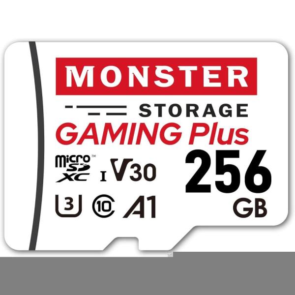 Monster Storage microsdカード マイクロSDカード microSDXC 256...
