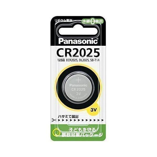 Panasonic CR2025P パナソニック リチウム電池 コイン形 1個入 CR-2025