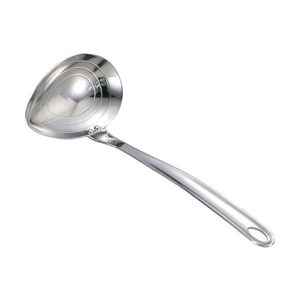 ヨシカワ 4269071 よこ口 おたま 目盛付 シルバー  生活のかたち  Yoshikawa