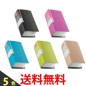 BUFFALO CD&amp;DVDファイルケース ブックタイプ 120枚収納 BSCD01F120 PK BK GR BG BL