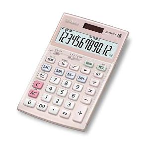 カシオ JS-20WKA-PK-N 本格実務電卓 検算 ジャストタイプ