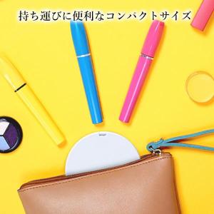 コンパクトミラー 10倍 拡大鏡 メイク 両面...の詳細画像3