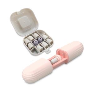 耳栓 シリコン 耳せん ピンク ５個入り 遮音 防音 騒音 就寝 高性能 飛行機 旅行 おしゃれ  ((S