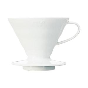 ハリオ VDCR-02-W V60 ホワイト 透過ドリッパー セラミックW 1-4杯用 HARIO