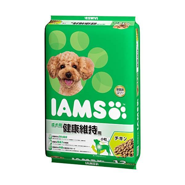 アイムス 成犬用 健康維持用 チキン 小粒 12kg ドッグフード IAMS