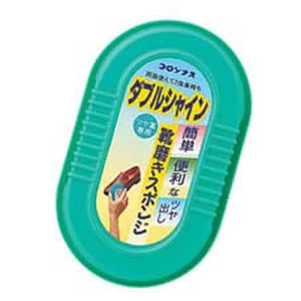 コロンブス ダブルシャイン ツヤ革 靴 ツヤ出し 靴磨き スポンジ セット 簡単 ビジネスシューズ ...