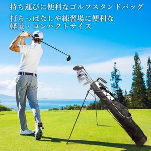 ゴルフクラブケース スタンド ゴルフバッグ 7...の詳細画像2
